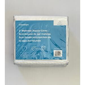Linenspa 2 Inch Mattress Topper -Cover Full
